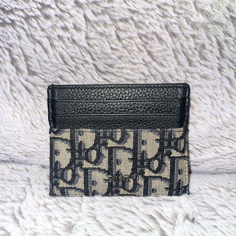 Dior Card Holder oblique